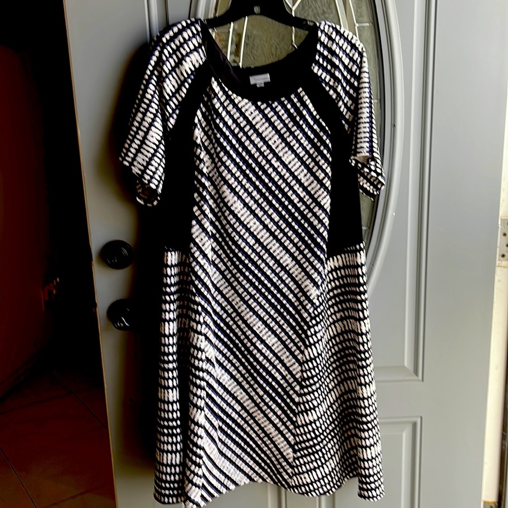 Slim fitting knee length dress